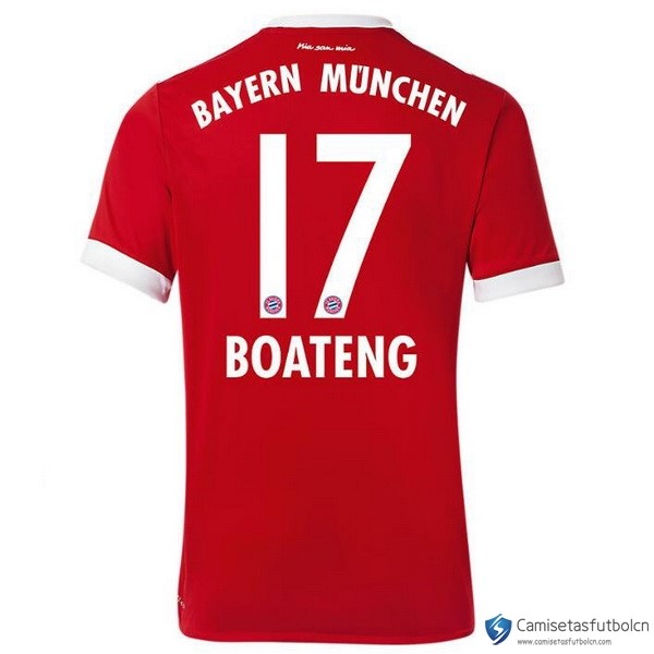 Camiseta Bayern Munich Primera equipo Boateng 2017-18